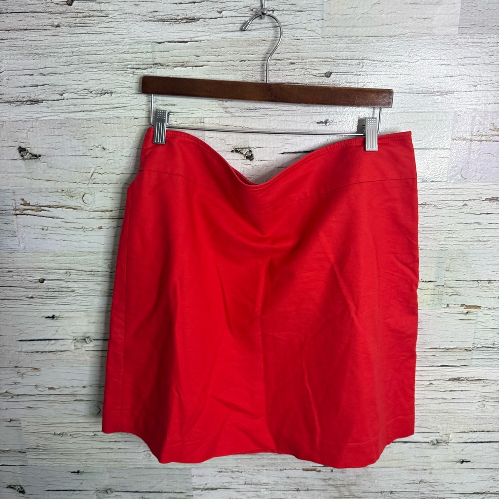 Elegant Red Women's Skirt